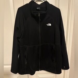 The North Face Black Zip-Up Fleece Jacket